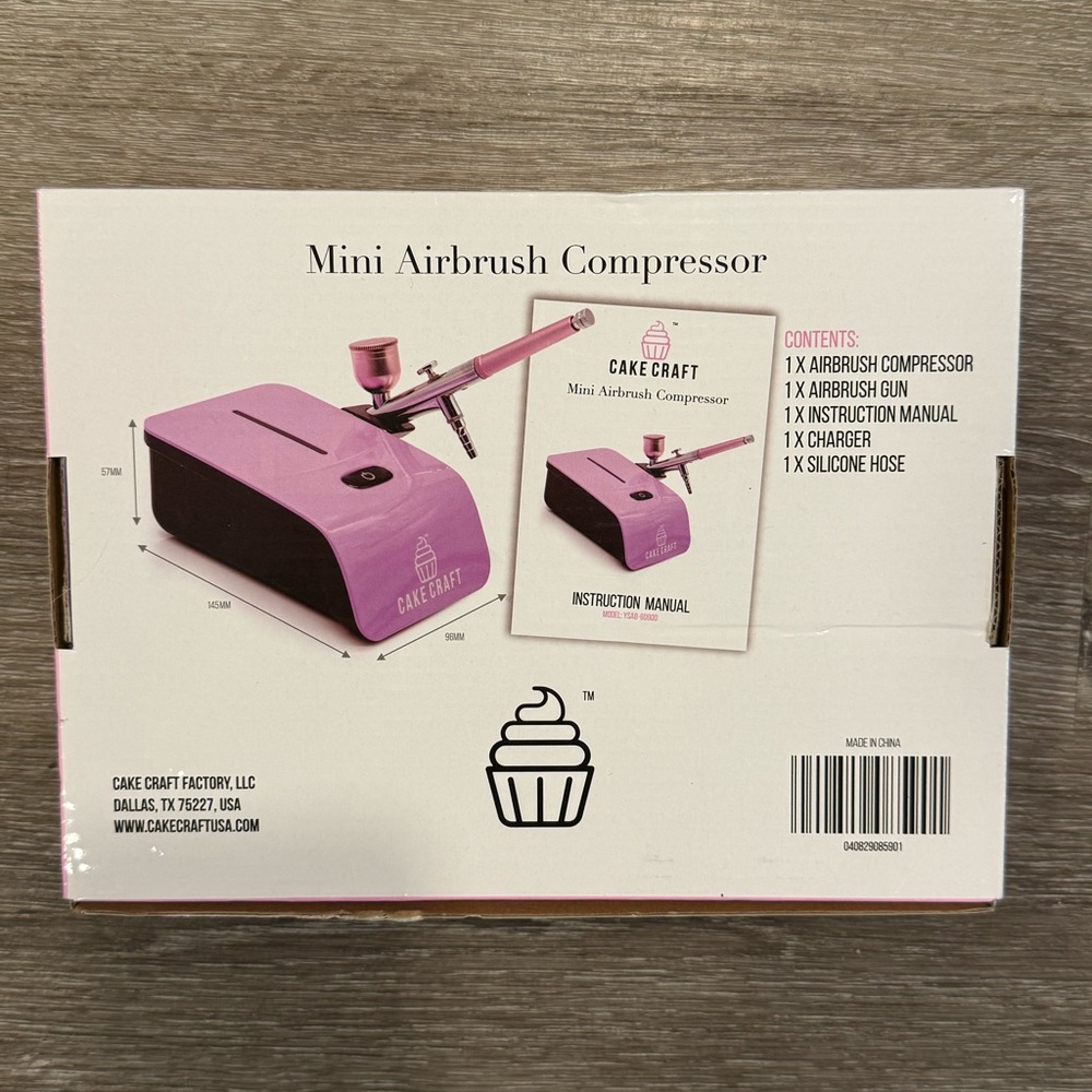 Cake Craft Mini Airbrush Compressor Set - Picture 3 of 7